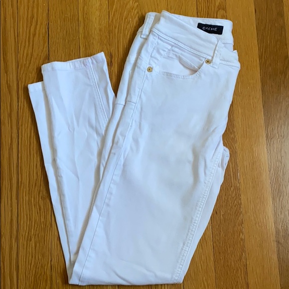 Cache Denim - White skinny jeans